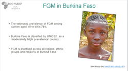 Presentation: FGM in Burkina Faso (2016, English)
